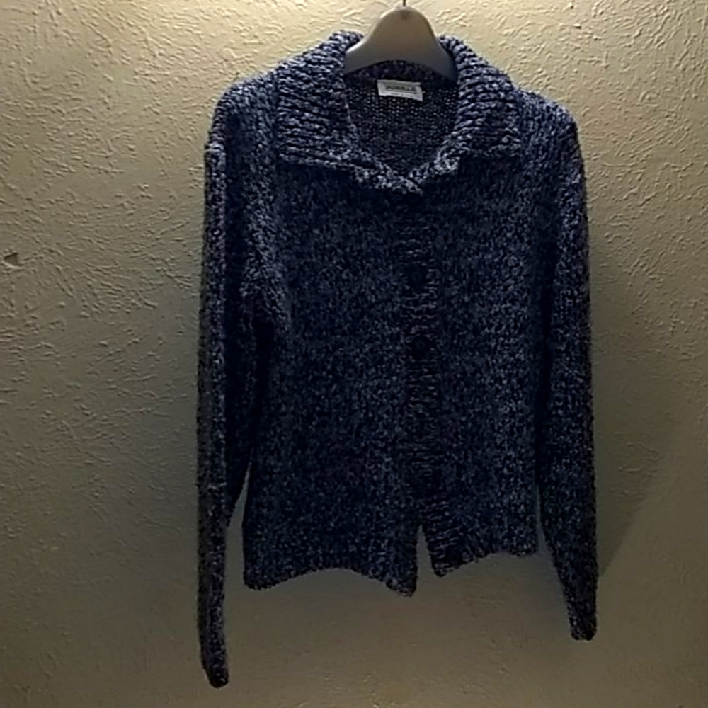 Arielle knit carnagan sweater.